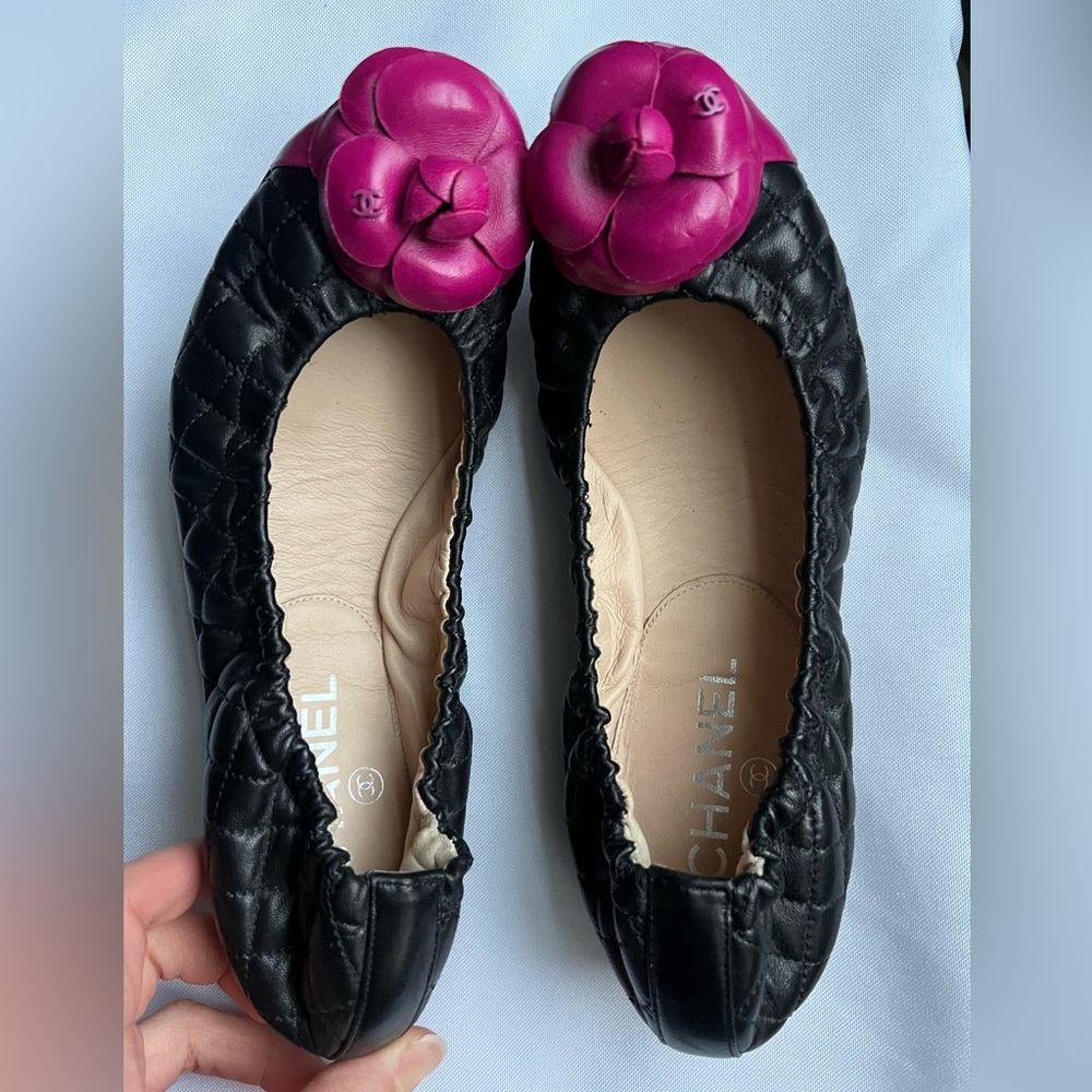 Chanel Ballet Flat with Flower